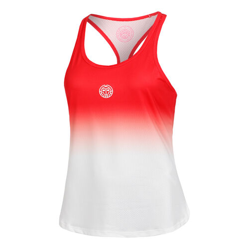 Crew Gradiant Tank Top  (Red- White)