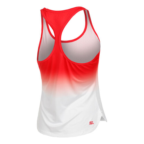 Crew Gradiant Tank Top  (Red- White)