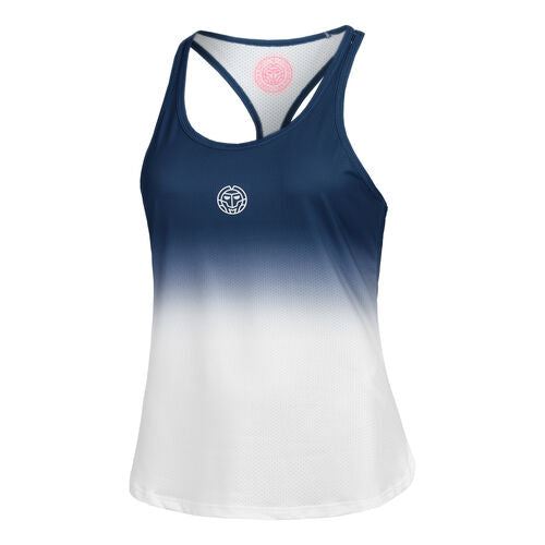 Crew Gradiant Tank Top (Dark Blue- White)