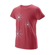 Wilson Girl's Floret Tech Tennis Tee Shirt