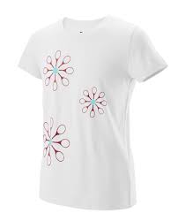 Wilson Girl's Floret Tech Tennis Tee Shirt