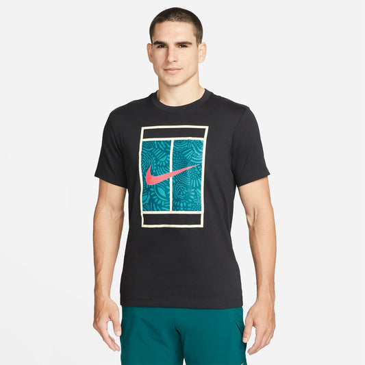 NIKE COURT DRI-FIT HERITAGE T-SHIRT