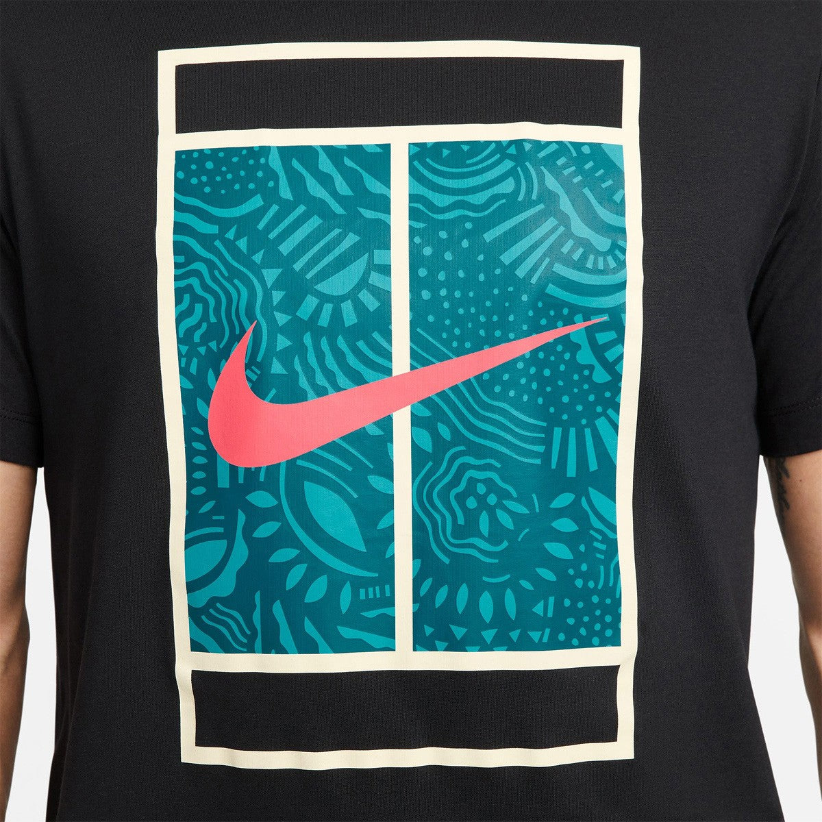 NIKE COURT DRI-FIT HERITAGE T-SHIRT