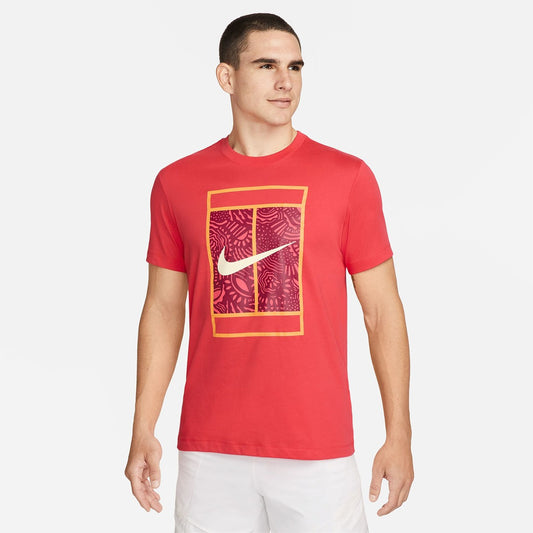 NIKE COURT DRI-FIT HERITAGE T-SHIRT