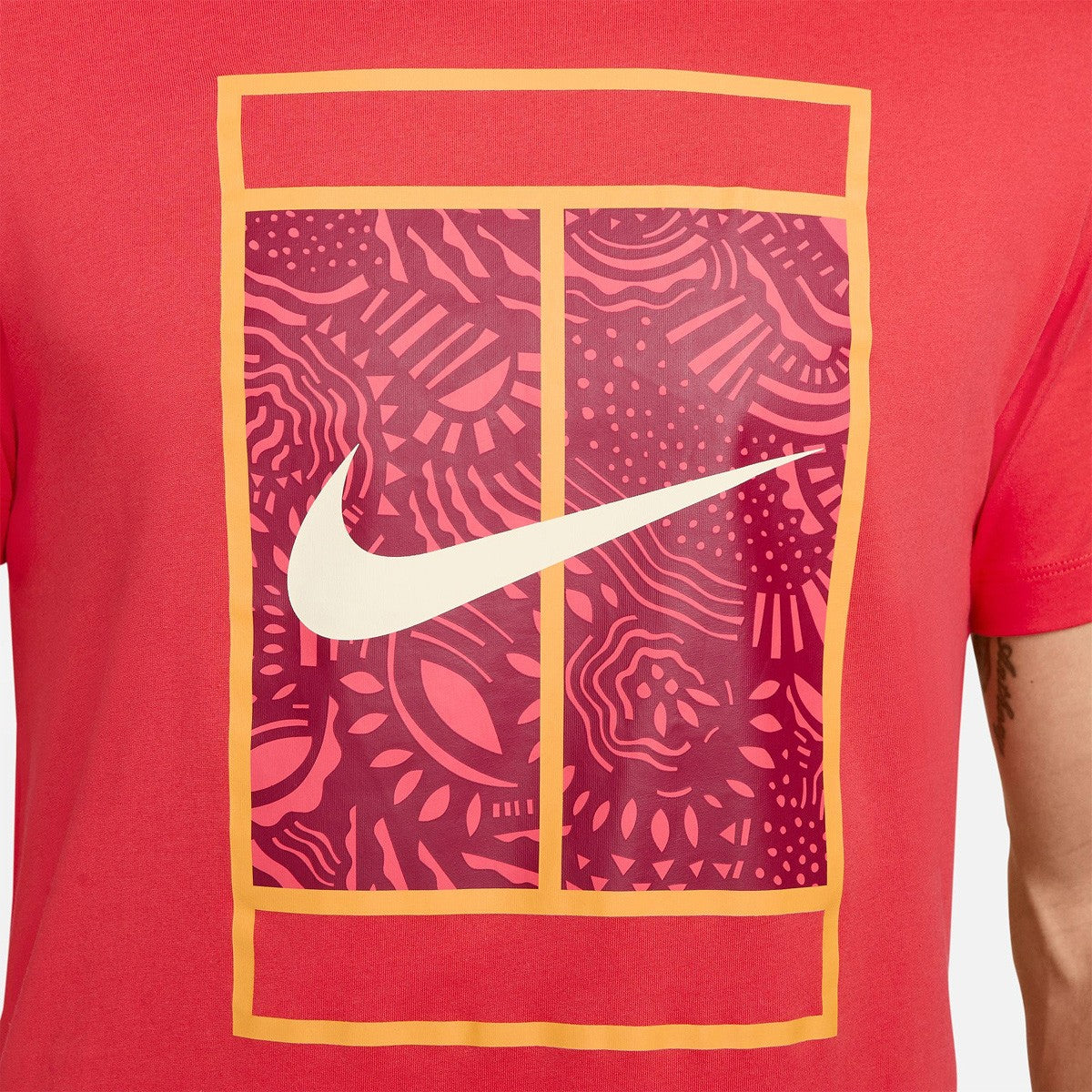 NIKE COURT DRI-FIT HERITAGE T-SHIRT