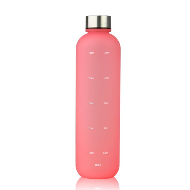 Plastic Water Bottle 1 L With Time Stamp